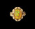 Estate 14k Yellow Gold Ben Kho 4.5cttw Flashy Red Green Jelly Opal Ring sz 7