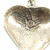 Vintage Sterling Marcasite Heart Pendant Necklace Single Or Double Chain 30"