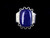Estate Sterling Silver Rich Blue Lapis Lazuli Jay King Desert Trading Co DTR Ring s 7 Estate Sterling Silver Rich Blue Lapis Lazuli Jay King Desert Trading Co DTR Ring s 7