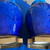 Antique Art Deco Paul Milet Sèvres Pr Bronze Ormolu Vases Urns Blue Drip Glaze