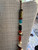 Vintage Czech Boho Hippie Love Child 1960's Beaded Mixed Necklace Agate, Quartz