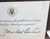 President Mamie Eisenhower Birthday Greetings 13th Ward, Camden NJ Card 1959