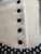 Vintage Black White Polka Dot Fit & Flare Dress Wednesday Addams US 8 or 10