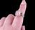 Estate Sterling Rose Quartz Garnet Gems En Vogue Michael Valitutti Ring 8