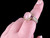 Estate Sterling Rose Quartz Garnet Gems En Vogue Michael Valitutti Ring 8