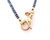 Vintage Rose Gold Bronze Hematite Beads Beautiful Milor Beaded Necklace Set of 2