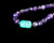 Estate Sterling Jay king Desert Trading Amethyst Magnetic Necklace Bracelet Set