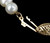 Vintage 14k Gold 6mm White Cultured Pearl 70s Hand Knotted Beaded Necklace 18”