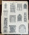 Vintage Art Drawing Reference Architecture Paper Ephemera High School Lot of 6