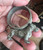 Antique Rare Deco Pewter Silver PL Scotty Westie Terrier Dog Napkin Ring Holder