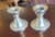 Vintage Lovely Pair MidCentury Solid Sterling Silver Candlesticks 183.1g c1950's