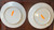 Antique Chinese Qing Famille Rose Medallion 2  Salad Dessert Plate Canton 8.5"