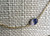 Vintage 14k Gold- Lapis Lazuli By The Yard- Link Beautiful  Chain Necklace 24”