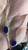 Vintage 14k Gold- Lapis Lazuli By The Yard- Link Beautiful  Chain Necklace 24”