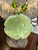Vintage Green  Prehnite- Green Spinel  Beads-Flower Pendant Bead Necklace 19”
