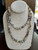 Rare Vintage 1960’s- 1970's  Sardonyx Chip Bead Necklace 34” Pretty!