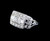 Antique Art Deco Platinum .82cttw Mine Cut Diamond Wedding Engagement Ring sz 7