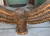 Vintage Witco Tiki US Eagle Statue Sculpture Hand Carved Wood Folk Art 70s Patriotic