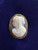 Antique 16-18K Gold Sardonyx Hard Stone 1860 Maiden Roman Cameo Brooch Pendant