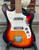 1960s MIJ Rexina Kawai Teisco Electric Bass Guitar~Tri Tone Brown Sunburst