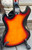 1960s MIJ Rexina Kawai Teisco Electric Bass Guitar~Tri Tone Brown Sunburst