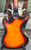 1960s MIJ Rexina Kawai Teisco Electric Bass Guitar~Tri Tone Brown Sunburst