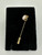 Vintage Real Australian Opal Gold Plated Scarf Stick Pin 2.25”