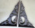 Antique Cast Iron Shelf Brackets Corbel Pair Victorian Scroll Salvage Bookshelf-