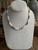 Vintage 18k Gold Sterling Natural Cultured Pearl Bali Filigree Bead Necklace 16”