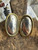 Vintage Sterling Gold Plated Taxco TV-41 Mexico Long Oval Clip-On Earrings