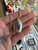 Antique 800 Sterling Silver Oval Slide Locket Pendant Necklace 19”