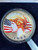 Antique 1922 Gold Plated 1922 American Peace Silver Dollar $1 Beautifully Colorized Coin on Both Sides