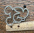 Vintage Disney  Mickey Mouse Head Silhouette Big  Rhinestone Pin Brooch 3”