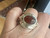 Rare Vintage Sterling Silver Cabochon Cut Carnelian Large Heavy Ring Sz 8.5