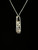Vintage Jared Sterling Amethyst & White Topaz Infinity Necklace 18”