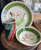 Vintage Lunning,Inc Stangl Pottery Peter Rabbit Plate & Bowl Set Kiddieware 1950s