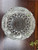 Antique Cut Glass Crystal Bowl American Brilliant Heavy 9.25” Sawtooth Starburst