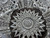 Antique Cut Glass Crystal Bowl American Brilliant Heavy 9.25” Sawtooth Starburst