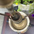 Antique Japanese Satsuma Thick Moriage Vase Lamp Samurai Colorful Ornate 31” H