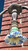 Antique Chinese Republic Porcelain Vase Lamp Hand Painted Women & Children Works