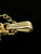 Vintage 14k Gold Filled 24k Gold Nugget Pendant Necklace 18”
