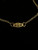 Vintage 14k Gold Filled Emerald Clover Small Dainty Pendant Necklace 16”