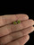 Vintage Sterling Silver Peridot Stud Earrings