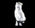 Vintage Sterling Silver 925 Puffy Cat Pendant