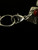 Vintage Sterling Studio Designer Artisan Mixed Metal Abstract Gemstone Link Bracelet 7”