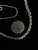 Vintage Sterling Silver Serpentine Braid Bib Chain Necklace 16.5”