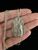 Vintage Sterling Silver Creed St. Patrick Pray For Us Pendant Necklace 36”