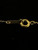 Vintage 10k Gold French Fleur De Lis Ruby Freshwater Pearl Pendant Necklace 16”