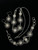 Vintage Silver Wire Work 5mm Freshwater Pearl Jewelry Set