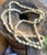 Antique  Art Deco Oval Mother of Pearl Beaded Necklace 35” Double Strand It!